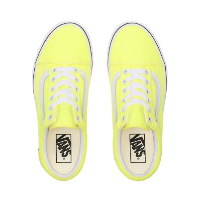 Vans Neon Old Skool - Kadın Spor Ayakkabı (Limon)